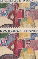 Décalage Du ROUGE Sur Tableau R. DE LA FRESNAYE, Neuf * - Usados