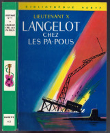 Hachette - Bibliothèque Verte N°403 - Lieutenant X - "Langelot Chez Les Pa-pous" - 1969 - #Ben&Lange - Bibliotheque Verte