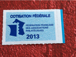 Vignette** Fédération Des Sociétés Philatéliques Françaises-Cinderella Erinnophilie-Timbre-stamp-Sticker-Bollo-Vineta - Esposizioni Filateliche