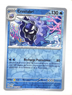 Carte Pokemon CRUSTABRI 091/165 REVERSE EV3.5 MEW 151 FR - Sonstige & Ohne Zuordnung