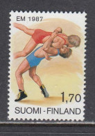 Finland 1987 - European Championships In Wrestling, Mi-Nr. 1013, MNH** - Unused Stamps