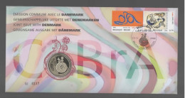 Belgie: Numisletter 3563/64  Gemeenschappelijke Uitgifte Met Denemarken. - Numisletter