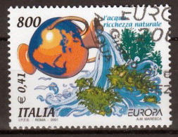 Italie Europa Cept 2001 Gestempeld - 2001