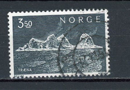 NORVEGE : ILES TRAENA - Yvert N° 542 Obli. - Gebraucht