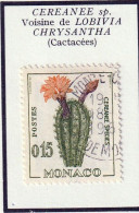 MONACO - Cactus - Y&T N° 541, 541A - 1960 - Oblitérés - Gebraucht