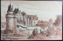 Albert ROBIDA : Baudelot - Série G - Château De Langeais - Robida