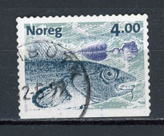 NORVEGE : POISSON - Yvert N° 1259 Obli. - Usati