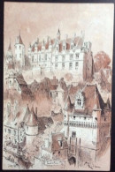 Albert ROBIDA : Baudelot - Série G - Château De Loches - Robida