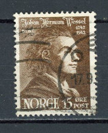 NORVEGE : ANNI. JOHAN WESSEL - Yvert N° 243 Obli. - Neufs
