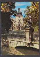 106059/ BÜCKEBURG, Schloss Und Schlossbrücke, Bronzeplastik Von Adrian De Vries, *Venus Und Adonis* - Bueckeburg