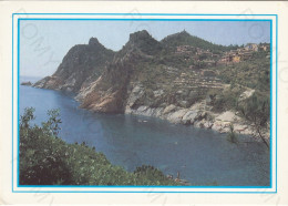 CARTOLINA  TORTOLI-ARBATAX,NUORO,SARDEGNA-CALA MORESCA-MARE,SOLE,ESTATE,VACANZA,BARCHE,BELLA ITALIA,VIAGGIATA 1988 - Nuoro