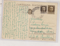 SLOVENIA,WW II Italy  1941  LJUBLJANA  Postal Stationery  To Croatia - Slowenien