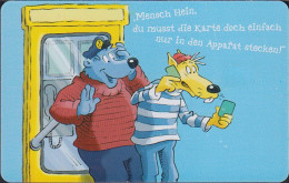 GERMANY P17/02  Comic: Kapitän Blaubär 1 Phonebox - P & PD-Series : Taquilla De Telekom Alemania
