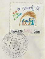 Brazil 1977 Cover Commemorative Cancel Silver Jubilee Of The Faculty Of Law Of Bauru - Lettres & Documents