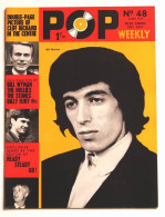 Magazine Revue UK POP WEEKLY N°48 25/07/1964 BILL WYMAN ROLLING STONES BEATLES HOLLIES - Cultural