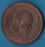 SIERRA LEONE 1 CENT 1964 KM# 17 Sir Milton Margai - Sierra Leona