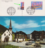 Biel Goms - Dorfplatz  (Postaufhebung Schwarzenbach (Huttwil))      Ca. 1990/2002 - Goms