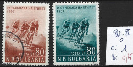 BULGARIE 887-88 Oblitérés Côte 1 € - Usati