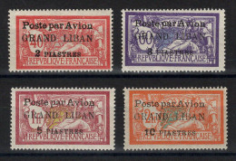 Grand Liban - YV PA 1 à 4 N** MNH Luxe Complète , Merson , Cote 110 Euros , Pas Courant En N** - Luftpost