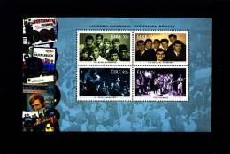 IRELAND/EIRE - 2010  LEGENDARY SHOWBANDS  MS   MINT NH - Blocks & Sheetlets