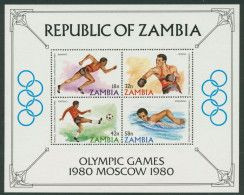 Zambia, 1980, Mi: Block 9 (MNH) - Zambie (1965-...)