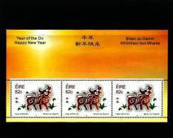 IRELAND/EIRE - 2009  YEAR OF THE OX  MS   MINT NH - Blocks & Kleinbögen