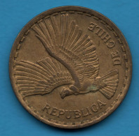 CHILE 10 CENTESIMOS 1968 KM# 191 CONDOR - Chile