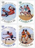 Zambia, 1984, Mi: 314/17 (MNH) - Zambie (1965-...)