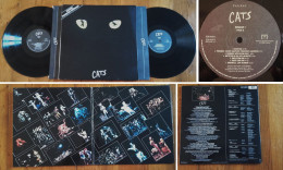 RARE French 2xLP 33t RPM (12"x2) ANDREW LLOYD WEBBER « Cats» (Version Française, 1989) - Collector's Editions