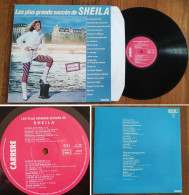 RARE French LP 33t RPM (12") SHEILA «Les Plus Grands Succès» (1989) - Ediciones De Colección