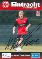 AK Marcel Titsch-Rivero SG Eintracht Frankfurt 09-10 Neu-Isenburg Hallescher FC Heidenheim/Brenz Eintracht Frankfurt - Autographes