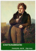 CP - François René, Vicomte De Chateaubriand - écrivain Né à Saint-Malo - Ecrivains