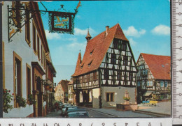Michelstadt - Herz Des Odenwaldes - Rathaus Erbaut 1484 , Gelaufen ( AK 4286) - Michelstadt