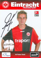 AK Faton Toski SGE Eintracht Frankfurt Am Main 08-09 SG FSV Laçi FFK Kosovo Kosova VfL Bochum Perak TBG FC - Autographes
