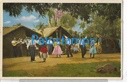 Delcampe - 219791 PARAGUAY COSTUMES NATIVE DANCER BAILE POSTAL POSTCARD - Paraguay