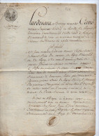 VP22.697 - LAGNY - Acte De 1807 - Quittance Par Mme Vve TOUSSAINT De TOURNAN à Mrs LEJEUNE à DAMPMART - Manuscrits