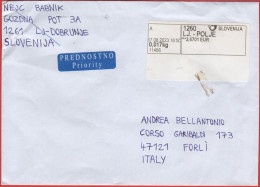 Slovenia - Slovenie - Slovenjia - 2023 - 2,67€ Postage Paid - Viaggiata Da Ljubljana Polje Per Forlì, Italy - Slowenien