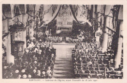 XERTIGNY INTERIEUR DE L EGLISE AVANT L INCENDIE DU 18 JUIN 1940 - Xertigny