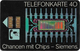 Germany - Siemens AG - K 0192 - 12.1990 - 21.000ex, Used - K-Series : Serie Clientes