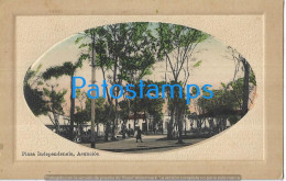 219808 PARAGUAY ASUNCION PLAZA INDEPENENCIA POSTAL POSTCARD - Paraguay