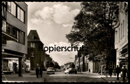 ÄLTERE POSTKARTE LÜBBECKE OSNABRÜCKER STRASSE VW KÄFER MERCEDES BENZ AUTOS AUTO Cars Car Ansichtskarte AK Cpa Postcard - Lübbecke