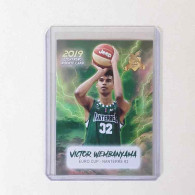 Wembanyama Victor Lighting Rookie Card 2019 Euro Cup Nanterre 92 - Green - 2000-Aujourd'hui