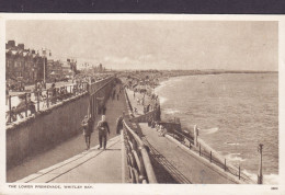 United Kingdom PPC The Lower Promenade, Whitley Bay. WHITLEY BAY Northumb. 1950 HUNDESTED Denmark (2 Scans) - Altri & Non Classificati