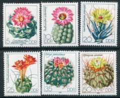 DDR 1983 Cacti III  MNH / **.  Michel 2802-07 - Unused Stamps