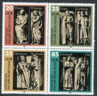 DDR 1983 Founders Of Naumburg Cathedral  MNH / **.  Michel 2808-11 - Nuovi