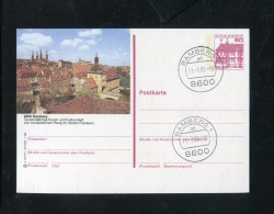 "BUNDESREPUBLIK DEUTSCHLAND" Bildpostkarte Mit Bildgleichem Stempel Ex "BAMBERG" (3720) - Illustrated Postcards - Used