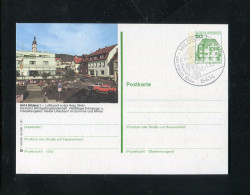 "BUNDESREPUBLIK DEUTSCHLAND" Bildpostkarte Mit Bildgleichem Stempel Ex "HILDERS" (3721) - Cartes Postales Illustrées - Oblitérées