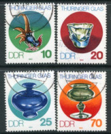 DDR 1983 Thuringian Glass Used.  Michel 2835-38 - Gebraucht