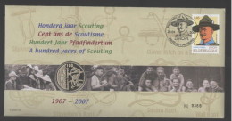 Belgie: Numisletter 3633 Europa. 100 Jaar Scouts. - Numisletter