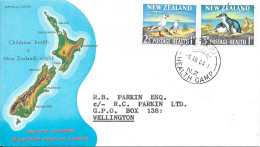 NEW ZEALAND - 5 AU 64 - HEALTH CAMP - Cartas & Documentos